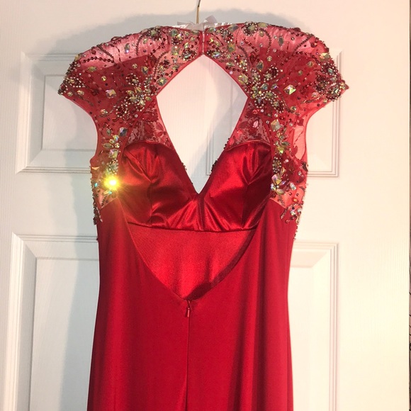 Red Prom Dress - Picture 4 of 4